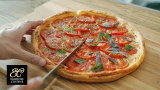 Tomato Tart Recipe  トマトのタルトの作り方 [upl. by Eiramesor]