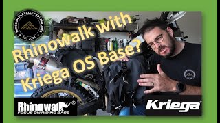 Rhinowalk Moto Tail Bag amp Kriega OS Base  Compatible [upl. by Attikin859]