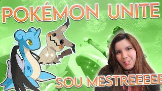 POKÉMON UNITE MESTRE SÓ COM MIMIKYU E LAPRAS 1 [upl. by Niaz]