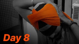 Blindfolded Turban Challenge for 12 days  Morni Pagg  Day 8 [upl. by Delia]