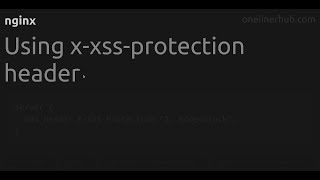 Using xxssprotection header [upl. by Venator]