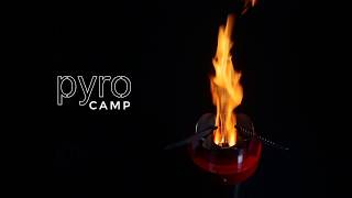 Fornello a pellet pirolitico da campeggio facile da trasportare Pyro Camp by Pyreco Stove [upl. by Atauqal]