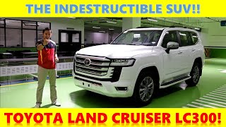 The 2022 Toyota Land Cruiser LC300 ZX Review  Car Review [upl. by Suiratnod]