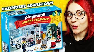 WŁAMANIE ZŁODZIEJA DO SKLEPU 💰 OTWIERAM CAŁY KALENDARZ ADWENTOWY PLAYMOBIL 👮 missAga [upl. by Nidnarb437]