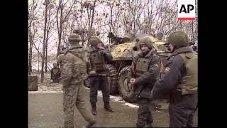 RUSSIA CHECHNYA FIGHTING AROUND GROZNY [upl. by Lichtenfeld]