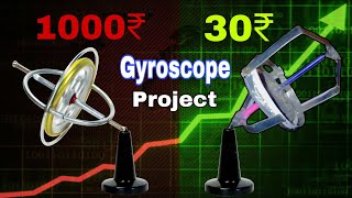 Gyroscope Project make at home In low budget project experiment gyroscope [upl. by Wasserman540]