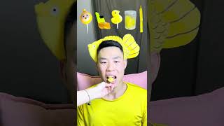 💛🍋🥧🎧ASMR Yellowthemed Mukbang  Perfect for Sleepimmersive asmr asmrsounds [upl. by Hahsia]