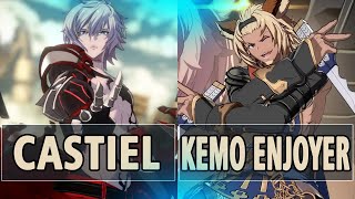 GBVSR🔥Castiel Lucilius Vs RS  KemoEnjoyer Lowain🔥 High Level Gameplay [upl. by Elicia]