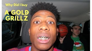 Gold Grillz for teeth product review [upl. by Zenitram633]