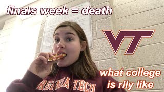 college students vlog a day in their life on exam week [upl. by Henleigh246]