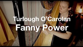 Fanny Power by Turlough OCarolan  Esther Sévérac harp [upl. by Yardna]