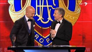 2013 AFL Brownlow Medal  Round 23 votes count  Gary Ablett Jr speech [upl. by Harriman]