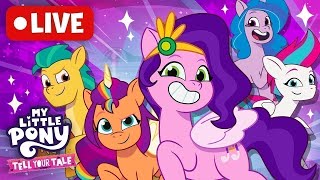 🔴 Watch Tell Your Tale S2  My Little Pony  MLP G5 LIVE  Childrens Cartoon [upl. by Hime498]