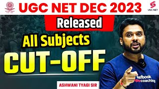 UGC NET Final Cut Off Released  UGC NET Dec 2023 Final Cut off Out  JRF Cut Off 2023  Ashwani Sir [upl. by Higbee881]