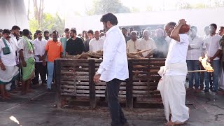 గుండె బరువెక్కే వీడియో😥 Taraka Ratna Father EMOTIONAL Visuals At Taraka Ratna Funeral  Balakrishna [upl. by Shakespeare680]