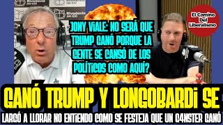 Longobardi se largó a LLORAR en vivo por la victoria de Trump [upl. by Muhcan573]