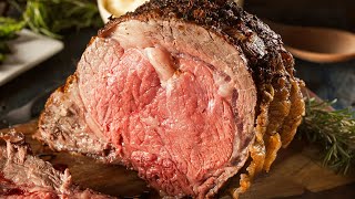 Perfect Prime Rib Roast Recipe NO FAIL METHOD Reverse Sear Prime Rib [upl. by Yannodrahc]