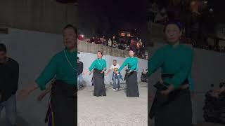 Dasa girls were flying in to Tibetan dance tibetanvlogger [upl. by Salba]