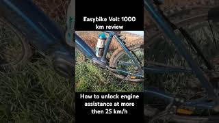 Easybike Volt review after 1000 km ebikeunlock mtb ebike [upl. by Dahsra]