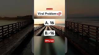 Viral math problem Can you solve shorts sec reels maths numbergame [upl. by Irme]