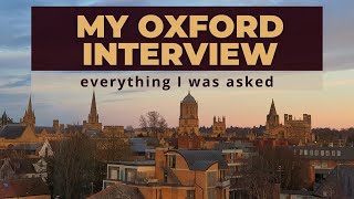 PhD Interview questions and my answers  23 PhD interview tips  My Oxford interview [upl. by Itnuahsa]