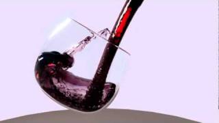 Realflow Wine Simualtion 1200000 particles [upl. by Tobey]