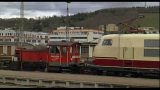 DB Class 103 TEE Rheingold Plandampf Trier April 2010 [upl. by Mable]