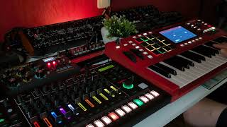 A DreadBox Typhon synthesizer has joined my setup [upl. by Goer]