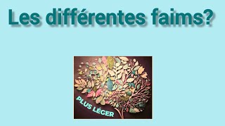 Les différentes faims [upl. by Pape]