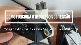 Como funciona o regulador de tensão do alternador [upl. by Aindrea]