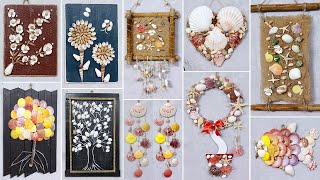 Pick up Seashell from the sea  10 Seashell Wall Hanging Craft Ideas [upl. by Desdee692]