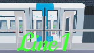 Automatic Subway Line 1 Roblox Ophylea Park » Shipley Avenue [upl. by Gerkman]