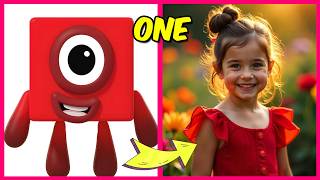 How Numberblocks Look as Humans  Guess The Vocie Quiz  Favorite Foods amp More [upl. by Burnside]