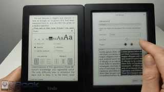 Kindle Paperwhite vs Kobo Aura H2O Comparison Review [upl. by Blayne]