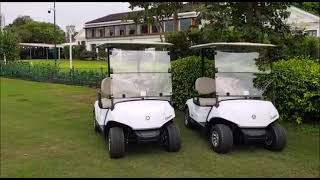 Yamaha Golfcar at The Willingdon Sports Club Mumbai [upl. by Nosyaj]