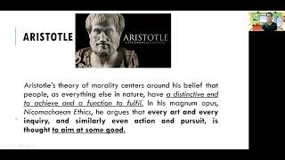 ARISTOTLE AND AQUINAS  Frameworks and Principles Behind Moral Dispositions [upl. by Einafpets]