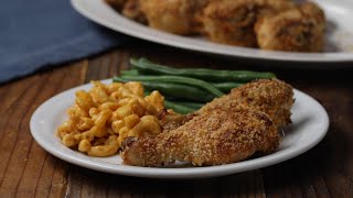 Easy Smoky Oven Fried Chicken • Tasty [upl. by Bunny]