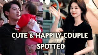 Rumors Confirmed Dylan Wang and Bai Lu Hangout with Their New Baby [upl. by Schuman]