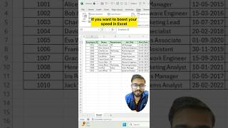 Boost Speed in Excel‼️Learn Amazing 5 Excel Shortcuts excel exceltricks exceltutorial shorts [upl. by Dlaniger]