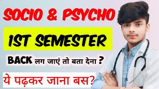 😍BSC NURSING 1st semester important questions 2024🤞 bsc nursing 1st semester sociology amp psychology [upl. by Neetsyrk]