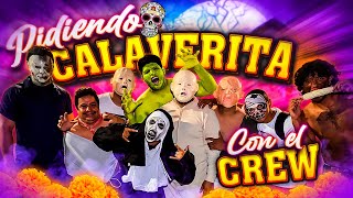 🔥PEDIMOS DULCES DISFRAZADOS CON EL CREW RETOJORJAIS👻 [upl. by Alvina619]