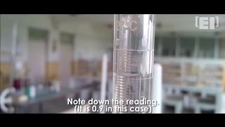 Determining the chloride content in given water sample using mohrs method [upl. by Marutani]