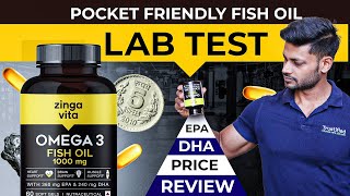 ZINGAVITA OMEGA 3 FISH OIL LAB TEST REPORT  PASS OR FAIL  review fitness gym health [upl. by Addiego268]