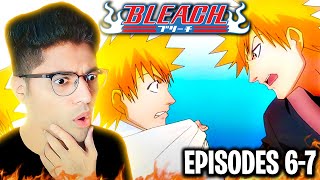 TWO ICHIGOS Bleach Episodes 6 amp 7 REACTION [upl. by Eustacia77]