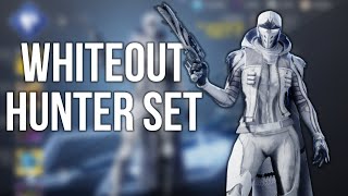 How To Make A Whiteout Hunter Set  Destiny 2 Fashion [upl. by Yadnil]