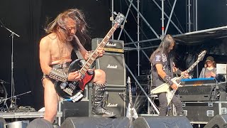 Sabbat Hellfire live Pitfest 2024 japan black thrash metal [upl. by Phillip]