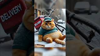 Food delivery Job 🥹poor cat 🐈 [upl. by Adnalra]