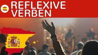 Reflexive Verben konjugieren in Spanisch im Präsens El presente  Bildung Gebrauch Beispiele [upl. by Thaxter]