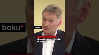 Peskov xəbərdarlıq etdi  RusiyaTürkiyə əlaqələri barədə vacib açıqlama [upl. by Wengert]