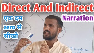 Direct and indirect speechNarrationDirect SpeechIndirect speechenglish grammar Narration [upl. by Esojnauj]